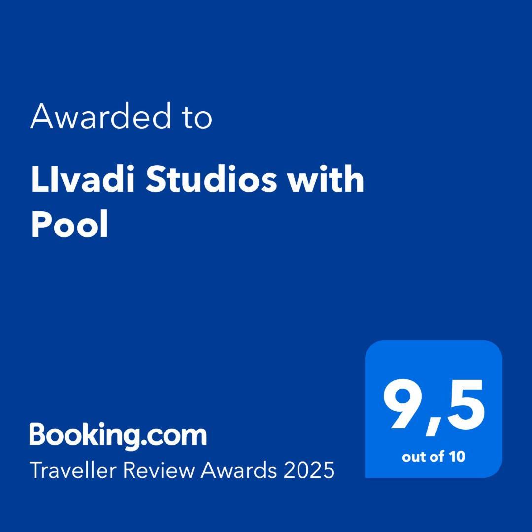 Livadi Studios With Pool Lakka  Luaran gambar